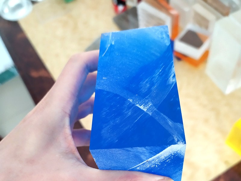 Blue Acrylic Sheet