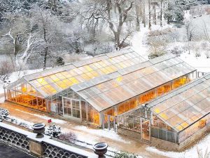 Greenhouse plastic sheet