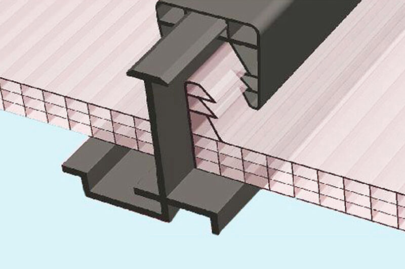 Polycarbonate roofing sheet