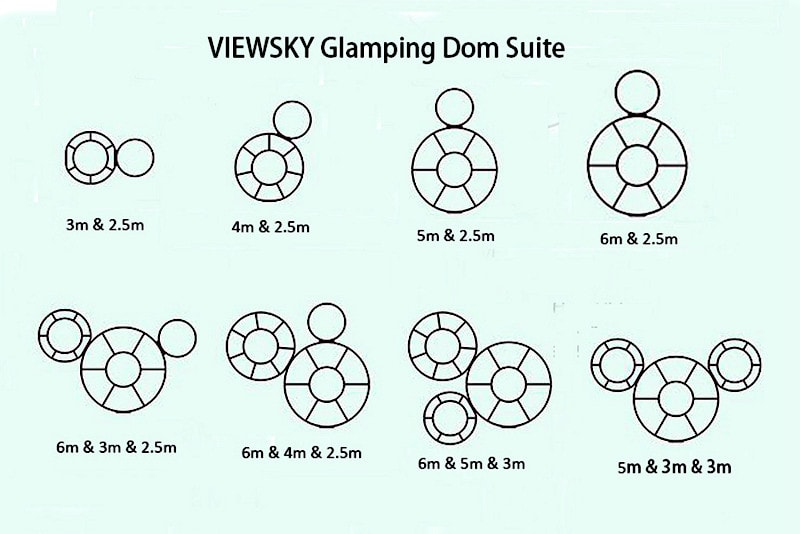 Bubble tent Suite