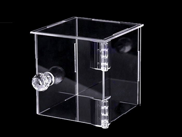 Colored Acrylic Cube Display Stand Square 5 Sided Box Perspex Tray Retail  Shop Holder Lucite Display Box - China Acrylic Box and Acrylic Display  price