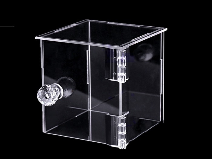 5-Sided Frosted Acrylic Box - Plexiglass Display Case