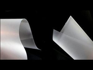 Frosted polycarbonate sheet