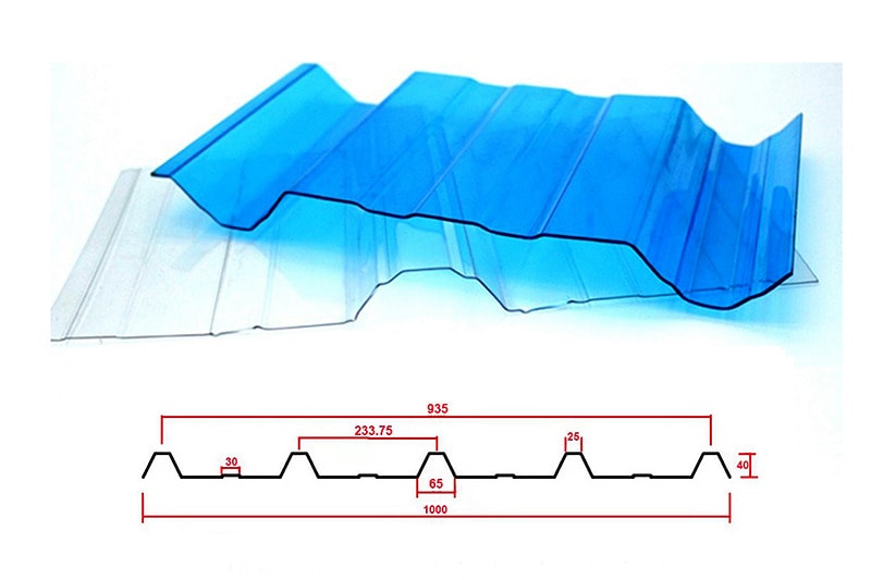 Corrugated Polycarbonate