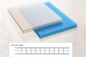 Three Wall Polycarbonate Siding