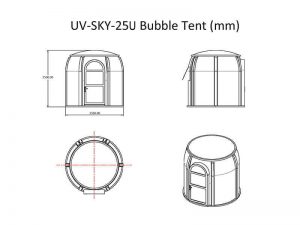 UV-SKY-25U bubble tent