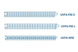 Profile of polycarbonate facade panel