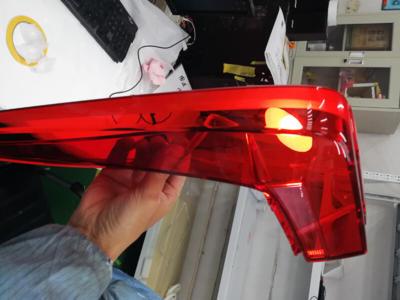 CNC prototyping headlight