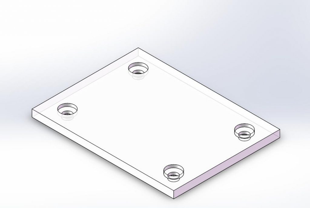 Drilling polycarbonate