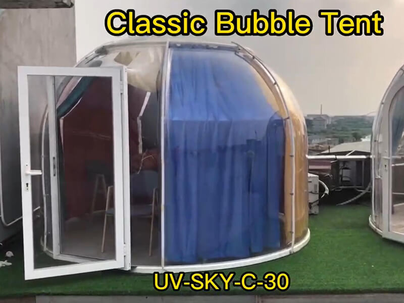 bubble tent