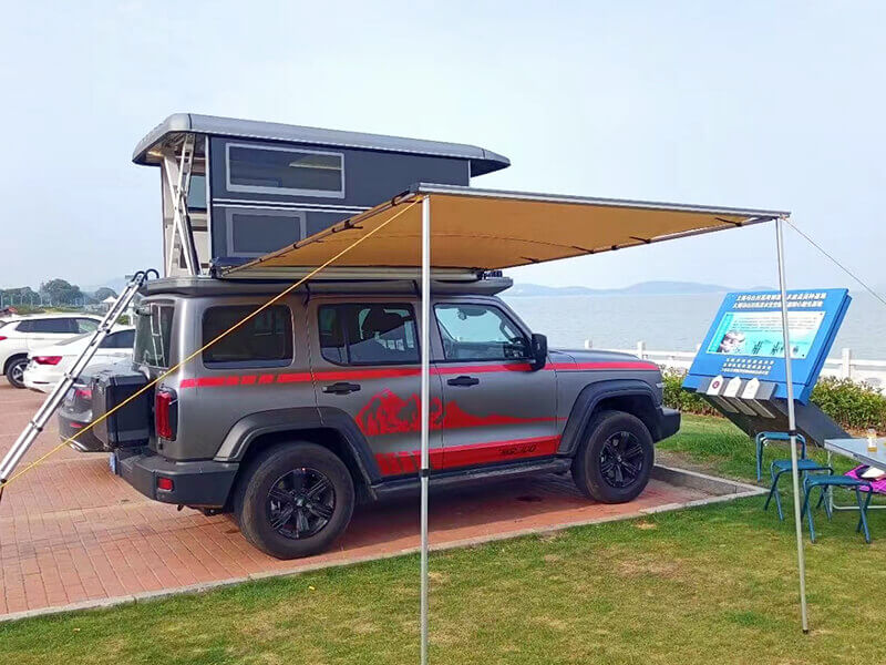 hard shell roof car tent